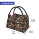 thumbnail image 2 of Fotbe Various Mushrooms Bolsa Térmica Portátil con Estampado, Bolsa de Entrega de Alimentos Aislada, Bolsa Reutilizable de Gran Capacidad para Comidas y Supermercado, 2 of 6