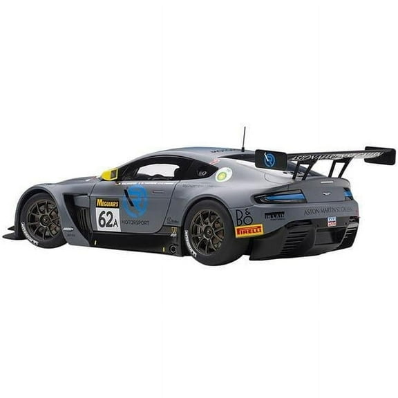 Aston Martin Vantage V12 GT3 #62A J. Dennis - M. Vaxiviere - M. Kirchhoefer Team R-Motorsport Bathurst 12H (2019) 1/18 Model Car by Autoart