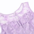 thumbnail image 6 of IBTOM CASTLE Kids Girls Embroidery Flower Lace Dress Wedding Pageant Party First Communion Casual Dresses Princess Bridesmaid Maxi Gown 13-14 Years Purple Butterfly, 6 of 8