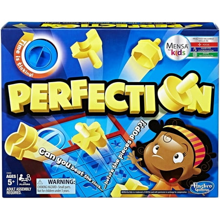 Perfection Game, for 1 or more players, Ages 5 and (The Best 2 Player Board Games)