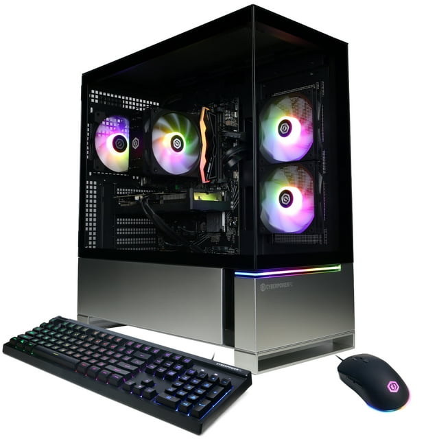 CyberPowerPC Gaming Desktop AMD Ryzen 5 8400F GMAI6000CPG