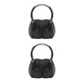 thumbnail image 3 of Transemion Lightweight Noise Cancelling Ear Muffs for Sleeping Portable and High-Performance Black thickness 4mm 2Set, 3 of 6