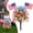 B, variant on 1 Piece Artificial Greenery Artificial Flowers Cute Adorable Design Uv Resistant Waterproof For Graduation Party Decor Magenta Style 43