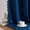 Navy Blue, variant on NICETOWN Pink Velvet Curtains for Girls' Room, Room Darkening Rod Pocket Thermal Insulating Luxury Pom Pom Velvet Drapes for Bedroom Living Room Home Theater, 52"x84", 2 Panels