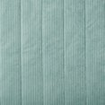 thumbnail image 6 of Mainstays Solid Textured Corduroy Striped Quilt, Sage Green, King, All Ages, 6 of 9