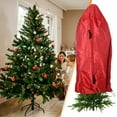 thumbnail image 4 of Hovilon Upright Christmas Tree Storage Bag，Tear Proof Material for Extra Durability，Waterproof Christmas Tree Bag Christmas Dust Proof Tree Cover，Holds up to 9 Foot Assembled Trees(L), 4 of 5