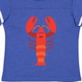 thumbnail image 4 of Inktastic Lobster Distressed Ocean Creature Boys or Girls Toddler T-Shirt, 4 of 5