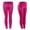 Hot Pink, variant on ICQOVD Women Pants Clearance Women Workout Out Pocket Leggings Fitness Sports Running Yoga Athletic Pants Rollbacks Hot Pink
