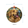 thumbnail image 5 of Golden Retriever: -Style Christmas Ornament - Made With Real Glass, Holiday Keepsake, Xmas Tree Hanging Decoration, Seasonal Gift Idea, Collectible Ornament 2025, 5 of 5