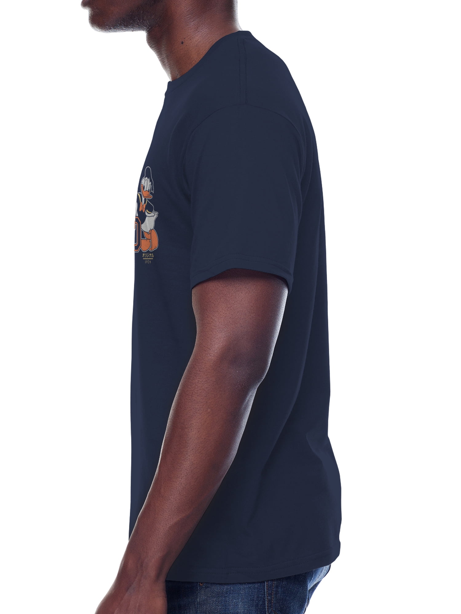 Disney, Mens Graphic Tee, Donald Duck Collegiate, Sizes S-3XL