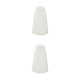 thumbnail image 4 of Qarigey Poliéster Negra Con Cintura Elástica - Máxima Comodidad Para Look De Verano Plisada Faldas Largas Midi Blanca XL 1 Blanco XXL, 1 2Conjunto, 4 of 6