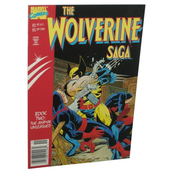 Marvel Comics Wolverine Saga Vol. 2 The Animal Unleashed Paperback Book