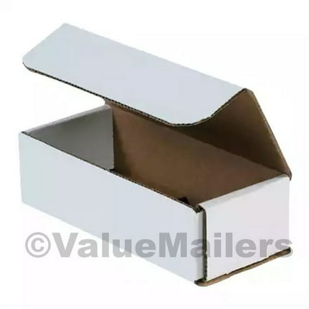 50 - 10x3x3 White Corrugated Shipping Mailer Packing Box Boxes