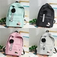 thumbnail image 1 of Mochila para Mujer con Bolsa de Almacenamiento de Cosméticos, Mochila Universitaria de Gran Capacidad para Adolescentes, Mochila de Viaje Ligera para Deportes, Fitness, Yoga y Actividades Al Aire Lib, 1 of 4