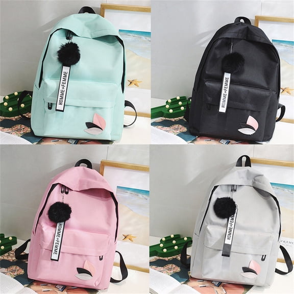 JVBTVB Women's Backpack 15L Large Capacity Lightweight Travel Daypack Multi-compartment Casual Hiking Rucksack College School Bookbag For Teens