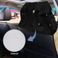 thumbnail image 3 of ZUXONGSY Car Seat Cover Towel Panda Flower Print Auto Front Seat Covers Non-Slip Sprints Towel Car Seat Covers Universal Fit for Cars Suvs Vans Trucks, 3 of 8