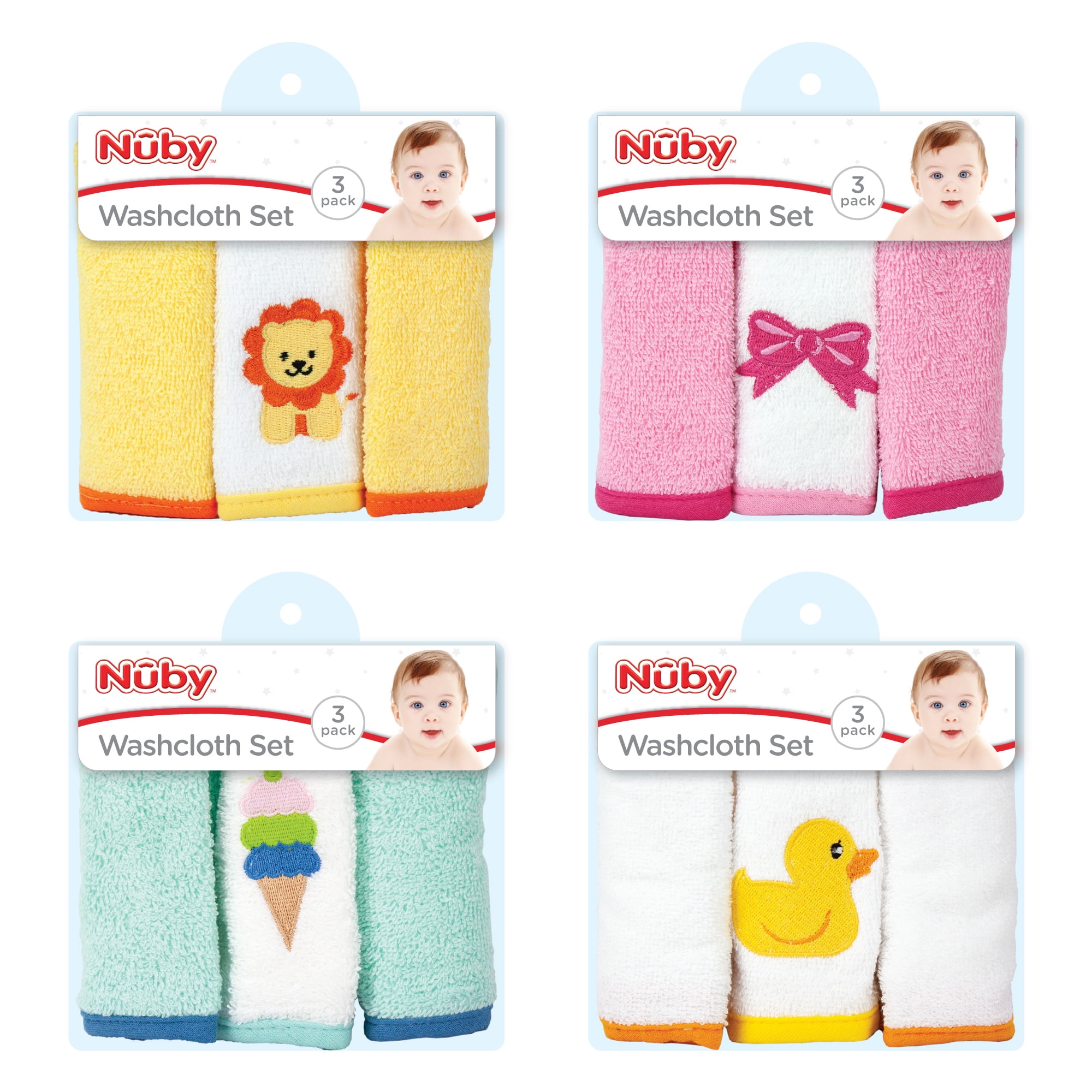 infant washcloths