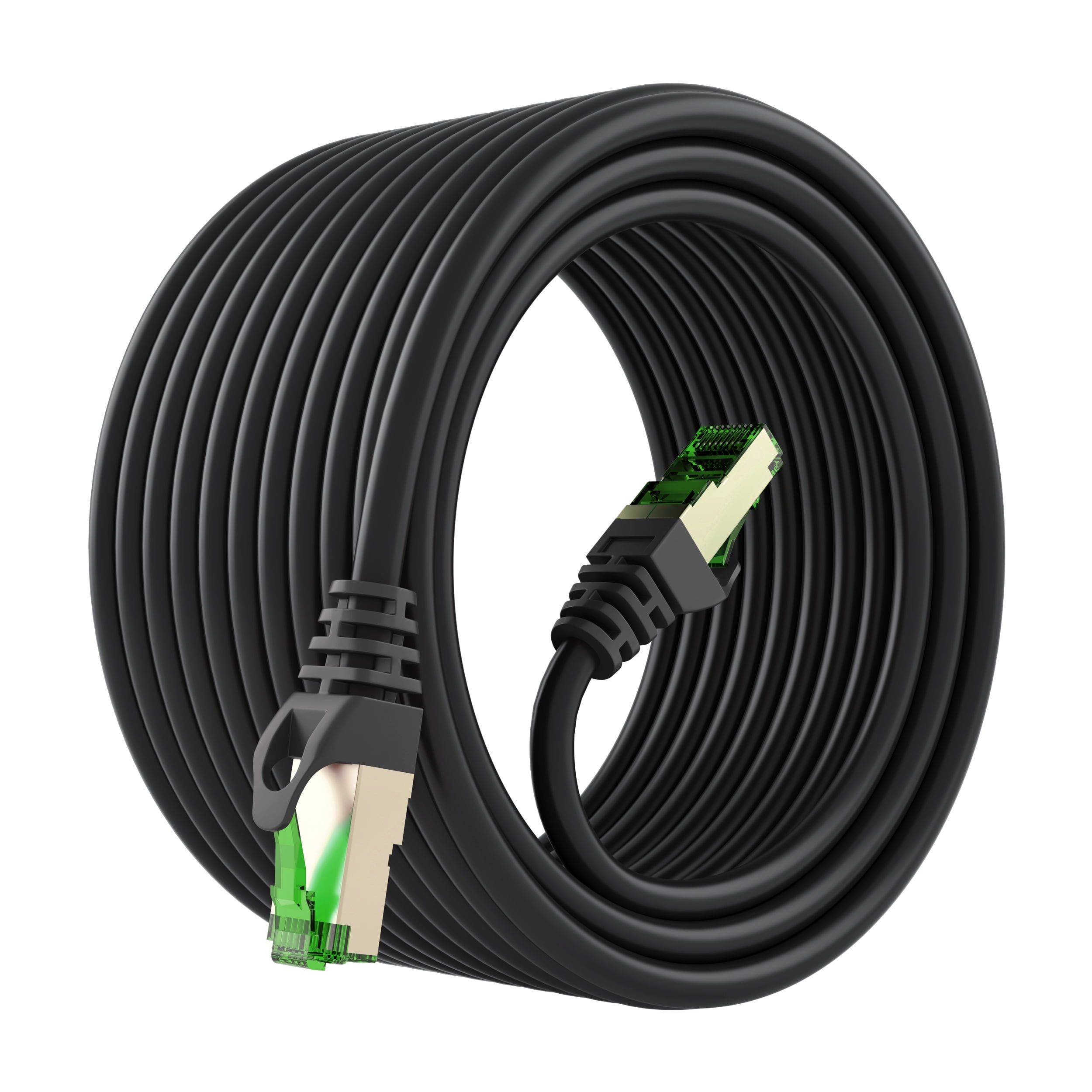 GearIT Cat7 Outdoor Cable (25ft) SFTP Shielded Foil Twisted