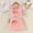 Pink, variant on Fesfesfes Girl's 2 Piece Summer Solid Color Outfits Flying Sleeve Strap Square Neck Tops and Floral Ruffle Layered Skirts Set for Kids 1-6Years(Pink,5-6 Years)