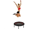 thumbnail image 1 of Trampolín de Fitness Sunny Health & Fitness No. 078 Portátil Compacto de 41pulg con Estructura de Acero Cordones Elásticos 220 lb Negro Sunny Health & Fitness No. 078, 1 of 3
