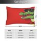 thumbnail image 2 of Balery Cool Crocodile With Sunglasses Funda de Cojín Estampada, Regalos para Mujeres, Regalos de Amor para Ella, Regalos para Novia o Esposa, Funda de Almohada-16"x24", 2 of 6