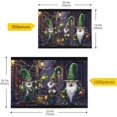 thumbnail image 3 of Jigsaw Puzzles for Adults or Kids 1000 Piece, Mardi Gras Cute Gnome Intellectual Decompression Fun Family Puzzles Game for Christmas Holiday Toy Gift, 3 of 7