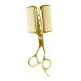 thumbnail image 2 of Tijeras de peluquería jinwen para cortar el pelo peine de corte manual estilo F, 2 of 8