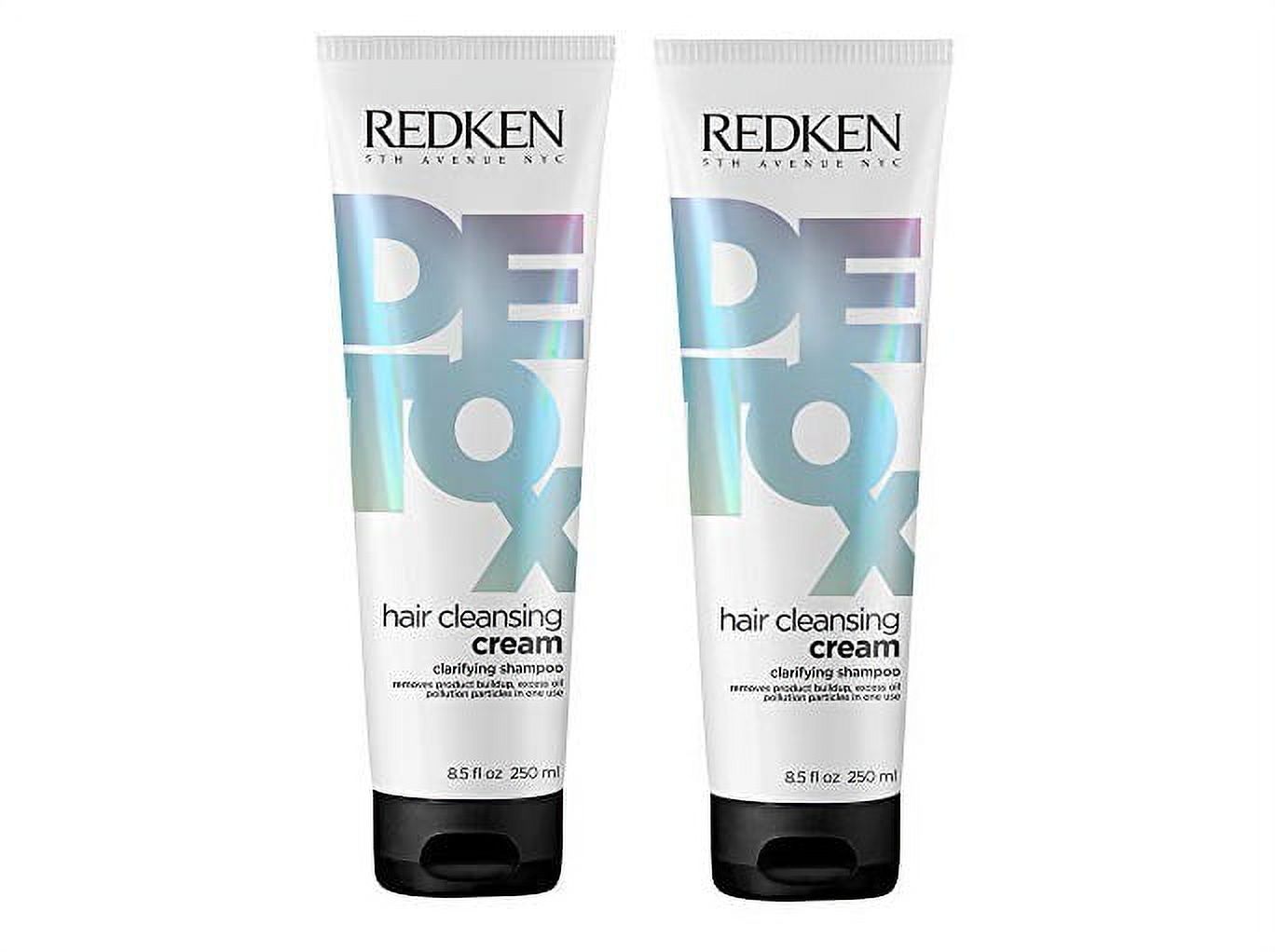 Redken Detox Hair Cleansing Cream Clarifying Shampoo 8.5 Oz - 2 Pack - image 2 of 2