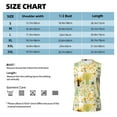 thumbnail image 5 of Goofa Animal Tree Printed Men's Sleeveless T-Shirt - Athletic Gym Workout Tank Top for Men - Moisture-Wicking, UPF 30+ Quick-Dry Muscle Tee-Large, 5 of 8