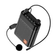 thumbnail image 1 of Juego de micrófono amplificador de voz Matsuzay herramientas universales de megáfono de tamaño pequeño equipo de Electrónica negro, 1 of 6