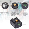 thumbnail image 2 of Batería wowrmaykay BL1830 de ion de litio 18 V 3.0 Ah para Makita, 2 of 6