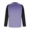 thumbnail image 5 of Men's Long Sleeve T Shirts Sun Protection Raglan Sleeve Crew Neck Baseball Tee Transitional Weather Pullover Tops, 5 of 5