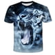 thumbnail image 1 of 2022 Hot Sale Lion Children's 3D Printing Short Sleeve T-Shirt Summer O Neck Short Sleeve Fashion Casual Top Oversized T-Shirt11T Gong Bohan LED, 1 of 2