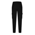 thumbnail image 4 of Mlzmgr Sweatpants for Men Drawstring Elastic Waist Casual Slim Fitting Workout Trousers Spring Fashion, 4 of 5