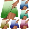 thumbnail image 2 of Gnshining Athleisure Tennis Skirt Skort for Women Loose Stretch Shorts Causal Sports Shorts Summer Sweat Shorts Running Shorts Workout Shorts, 2 of 6