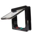 thumbnail image 2 of Pet Cat Puppy Dog Supplies Lock Lockable Safe Flap Door Black M, 2 of 8