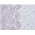 thumbnail image 2 of Zelouf Coco Wildflower Lace Embroidery  , Sewing, DIY, Crafts Fabric by the Yard, Lilac/black, 3 Yard, 2 of 2