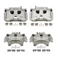 thumbnail image 1 of CMX Front Rear Disc Brake Caliper Assembly Left Right Side (Driver Passenger) Kit for Car 2015-2020 Ford F-150 with Electric Parking 12 Internal Splines KBC-100861, 1 of 10