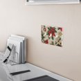 thumbnail image 5 of Yayeee Toggle Light Switch Wall Plate 2-Gang 4.56"x4.48" Decorative Outlet Cover, Christmas Poinsettia, 5 of 7