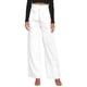 thumbnail image 1 of Pantalones Palazzo de Pierna para Mujer, con Cinturón, Cintura Alta, Informales, Holgados, Largos y con Bolsillos. S, 1 of 10