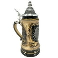 thumbnail image 6 of LE German Beer Stein with Pewter Eagle Relief  Made in Germany ONE New Mug, 6 of 10