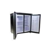 Arctic Chef 5.5 Cu. ft. Side-by-Side 2 Door Refrigerator/Freezer, Stainless Steel