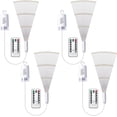 thumbnail image 7 of Slssqhz 4 Pack Firework Starburst Lights 8 Modes LED Battery Operated Chandelier Star Lights with Remote, Hanging Ceiling Decor for Bedroom, Yard, Patio, Party, Christmas Decor, 7 of 7