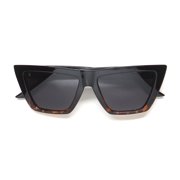 Dime 0562 Polarized Cat Eye Sunglasses 100% Uv/uvb Protection Runway Fashion Hip