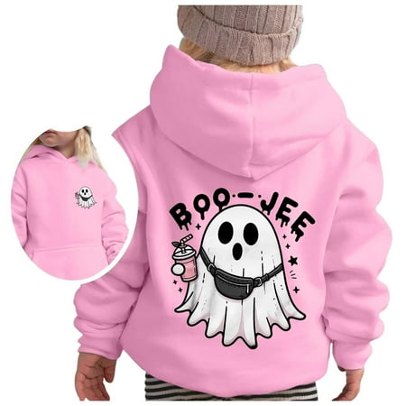 

Boys And Girls Casual Loose Cute Print Long Sleeve Hoodie Sport Baby Girl Fall Outfits Kids Sweatshirts Baby Boy Halloween Clothes