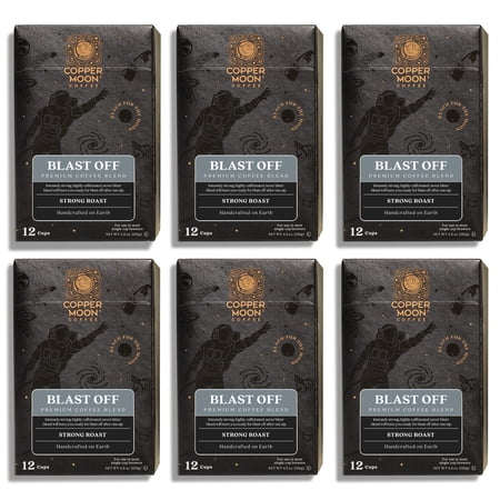 CM Premium Blast Off  Strong Roast Blend Single Serve K-Cup Pod  72 Ct