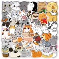 thumbnail image 2 of 50 pegatinas de vinilo para gatos, botellas impermeables, portátiles, monopatín, equipaje JAMW Sencillez, 2 of 5