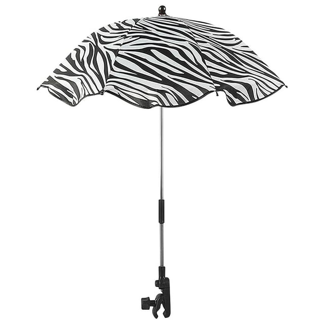 DPTALR Parasol de Poussette pour Tout-Petits Parasol de Poussette avec Pince Protection Réglable Clip pour Pare-Soleil Chariot Chaise de Plage Fauteuil Roulant Voyage