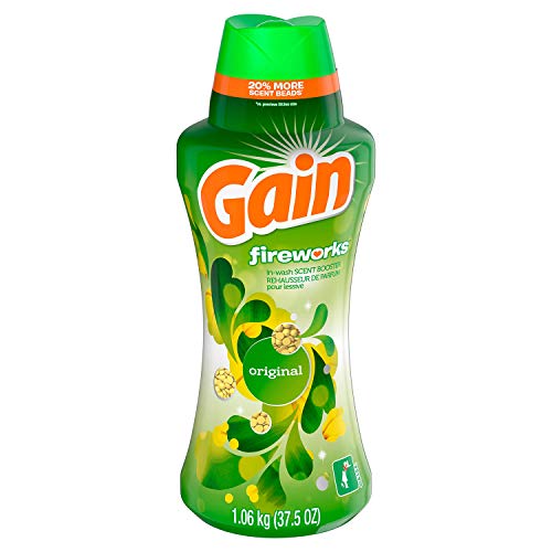 Gain Gain Fireworks inwash Scent Booster Beads, Original (37.5 Oz
