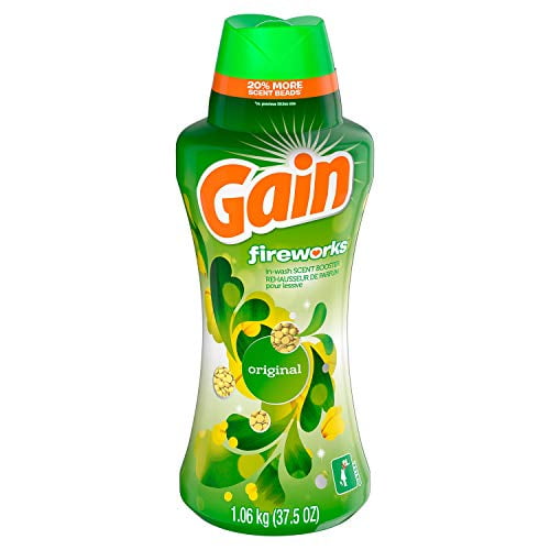 Gain Gain Fireworks inwash Scent Booster Beads, Original (37.5 Oz